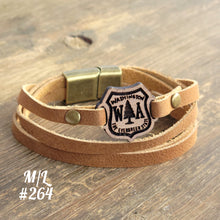 Load image into Gallery viewer, Leather Wrap Bracelet