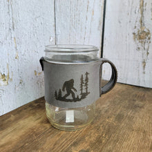 Load image into Gallery viewer, Leather Jar Sleeve