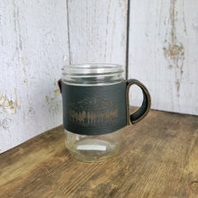 Load image into Gallery viewer, Leather Jar Sleeve