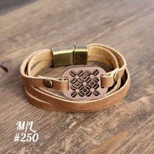 Load image into Gallery viewer, Leather Wrap Bracelet