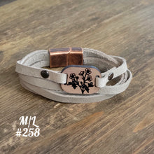 Load image into Gallery viewer, Leather Wrap Bracelet