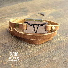 Load image into Gallery viewer, Leather Wrap Bracelet
