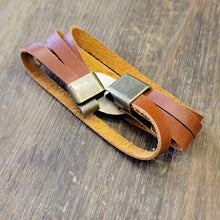 Load image into Gallery viewer, Leather Wrap Bracelet