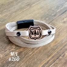 Load image into Gallery viewer, Leather Wrap Bracelet