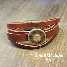 Load image into Gallery viewer, Leather Wrap Bracelet