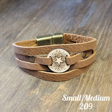 Load image into Gallery viewer, Leather Wrap Bracelet