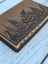 Load image into Gallery viewer, Engraved, Hand Sewn- Premium Leather Cover with NKJV Red Letter Study Bible