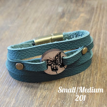 Load image into Gallery viewer, Leather Wrap Bracelet