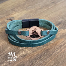 Load image into Gallery viewer, Leather Wrap Bracelet