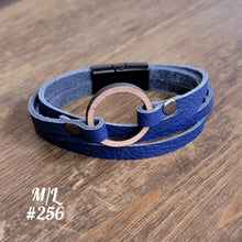 Load image into Gallery viewer, Leather Wrap Bracelet