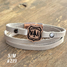 Load image into Gallery viewer, Leather Wrap Bracelet