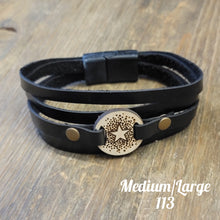 Load image into Gallery viewer, Leather Wrap Bracelet