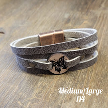 Load image into Gallery viewer, Leather Wrap Bracelet