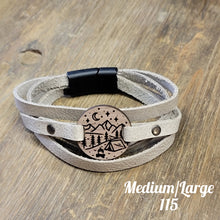 Load image into Gallery viewer, Leather Wrap Bracelet