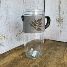 Load image into Gallery viewer, Leather Jar Sleeve