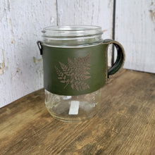 Load image into Gallery viewer, Leather Jar Sleeve
