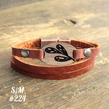Load image into Gallery viewer, Leather Wrap Bracelet