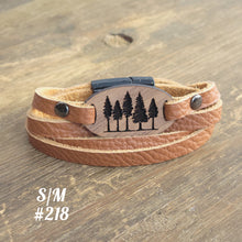 Load image into Gallery viewer, Leather Wrap Bracelet