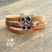 Load image into Gallery viewer, Leather Wrap Bracelet