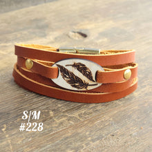 Load image into Gallery viewer, Leather Wrap Bracelet