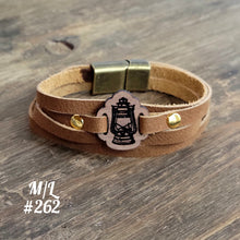 Load image into Gallery viewer, Leather Wrap Bracelet