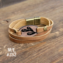 Load image into Gallery viewer, Leather Wrap Bracelet