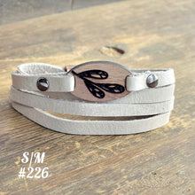 Load image into Gallery viewer, Leather Wrap Bracelet
