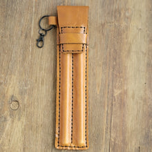 Load image into Gallery viewer, Leather Glass Straw Holder