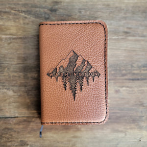 Mini Engraved Leather Journal