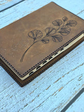 Load image into Gallery viewer, Engraved, Hand Sewn- Premium Leather Cover with NKJV Red Letter Study Bible
