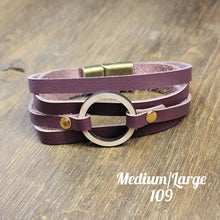 Load image into Gallery viewer, Leather Wrap Bracelet
