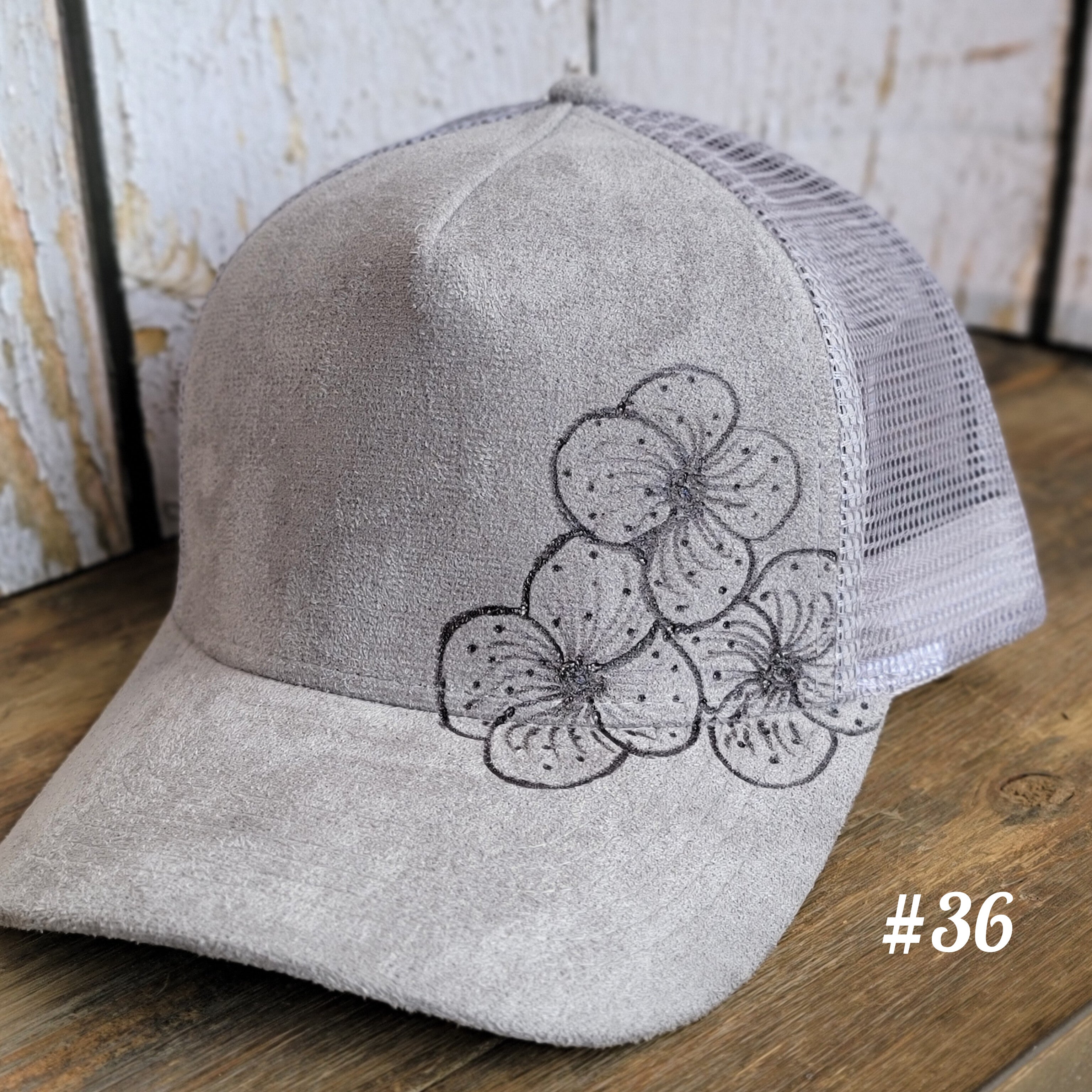 【送料込】Ameri SIDE STRAP FLOWER KNIT CAP UND FLIGHT KNIT CAP