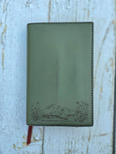 Load image into Gallery viewer, Engraved, Hand Sewn- Premium Leather Cover with NKJV Red Letter Study Bible
