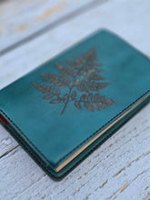Load image into Gallery viewer, Engraved, Hand Sewn- Premium Leather Cover with NKJV Red Letter Study Bible
