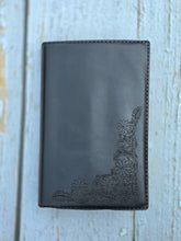 Load image into Gallery viewer, Engraved, Hand Sewn- Premium Leather Cover with NKJV Red Letter Study Bible
