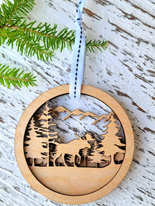 Magical Moose Ornament