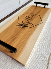Load image into Gallery viewer, Hickory Hardwood Charcuterie Tray- Gather

