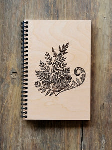 Engraved Wood Sketch Books